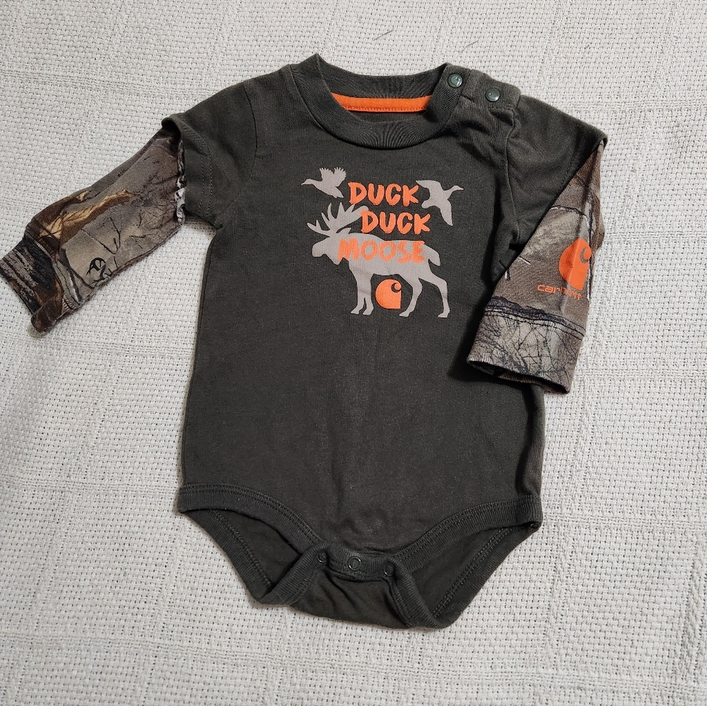 Carhartt Real Tree Onesie size 6 Months